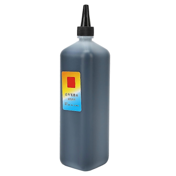 Mustetäyttö pysyvään merkintäkynään - 200ml musta väri