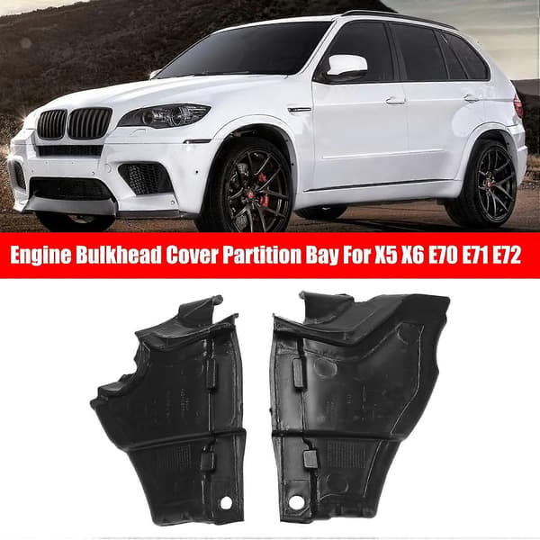 Motorromsskillevegg for X5 X6 E70 2006-2013 E71 2007-2014 E72 2008-2011 5175717
