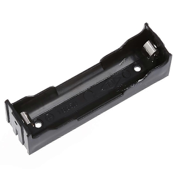 10x Svart Öppet Batterihållare Fodral Box för 3.7V 18650 Batteri
