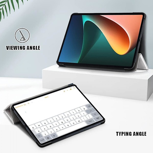 Kompatibel med Xiaomi Mi Pad 5 11\" Tablet 2021 Version Telefon Etui Stand Funktion Automatisk Vækning/Søvn Dovenskab Kat