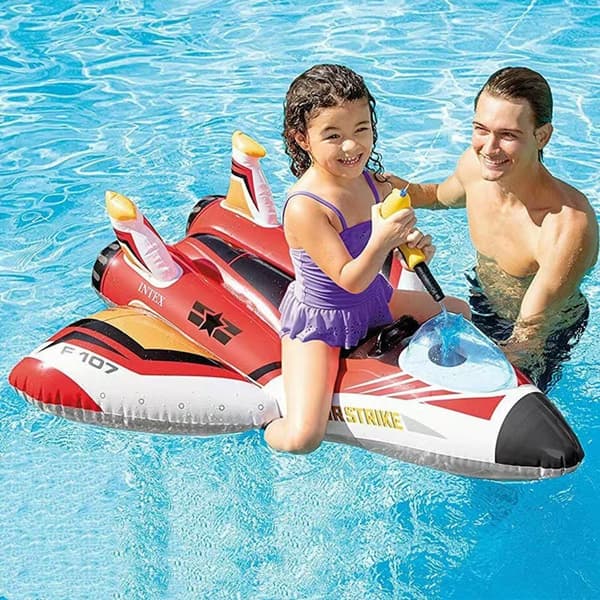 Intex 57536NP Vattenpistol Flygplan Ride-On Leksak