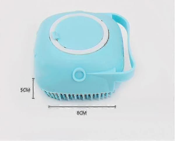 Silikone Kropsbørste til Bad, Eksfolierende Skrubber, Blød Børste Massager