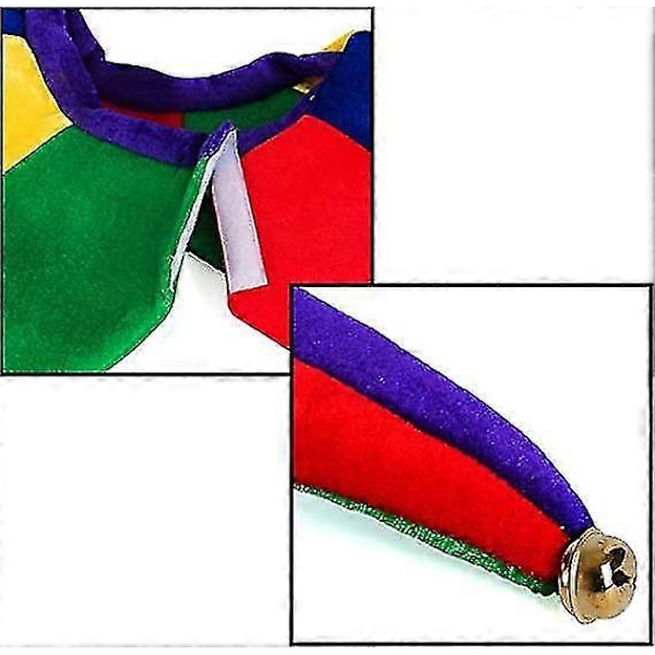Dww-Jesterdräkt - Hatt - Jester Clown Dräkt - Kungens Jester