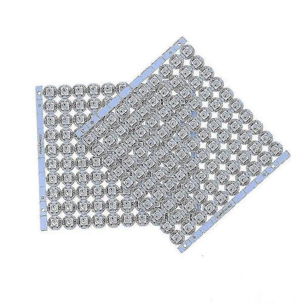 100 Stycken WS2812B WS2812 LED-chip & Kylfläns 5V 5050 RGB WS2811 IC Inbyggda Pixelmoduler (vit)