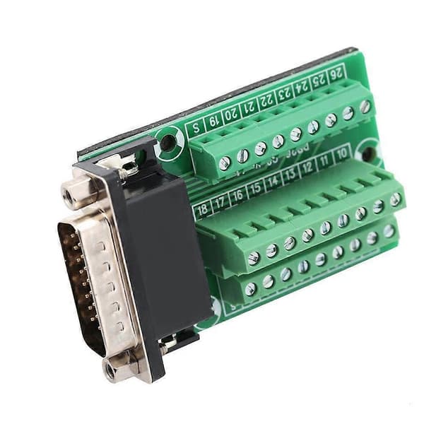 26 Pin DB26 D-SUB Hann Adapter til PCB Terminal Signaler Modul