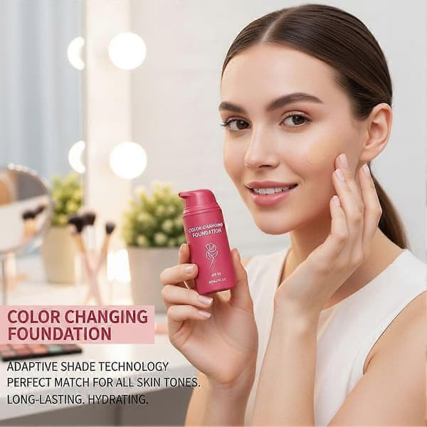 SPF50 väriä vaihtava meikkivoide 30ml