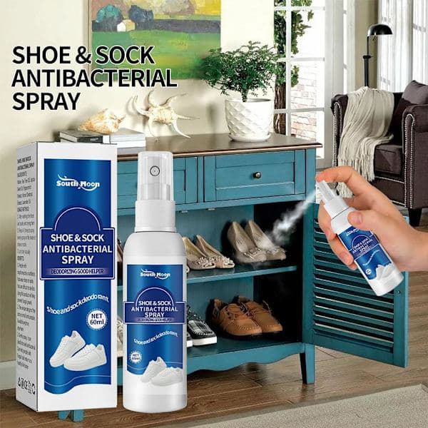 60 ml antibakteriell skodeodorant, fotdeodorant