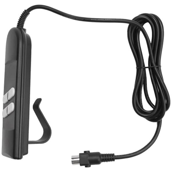 Elektriska vilstolar Controller 4 knappar 5 stift handomkopplare för hushållsapparater justerbara sänglyftstolar vilstolar Black