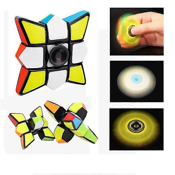 1x3x3 Spinner Kub Speed Magic Puzzle Fingertopp Magic Spel Pedagogiska Leksaker För Barn Speed