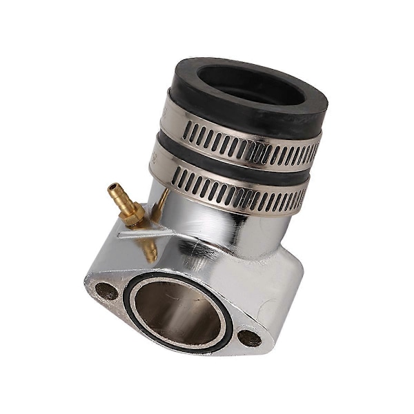 Motor Karburator Aluminium Legering Vinklet Adapter Indløb Indsugningsmanifold til GY6 150Cc Scooter Go
