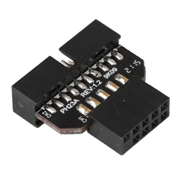 USB-emolevyn jakaja Emolevyn USB2.0 9-nastainen - USB3.0 19-nastainen etupaneelin urosliittimen muunninadapteri