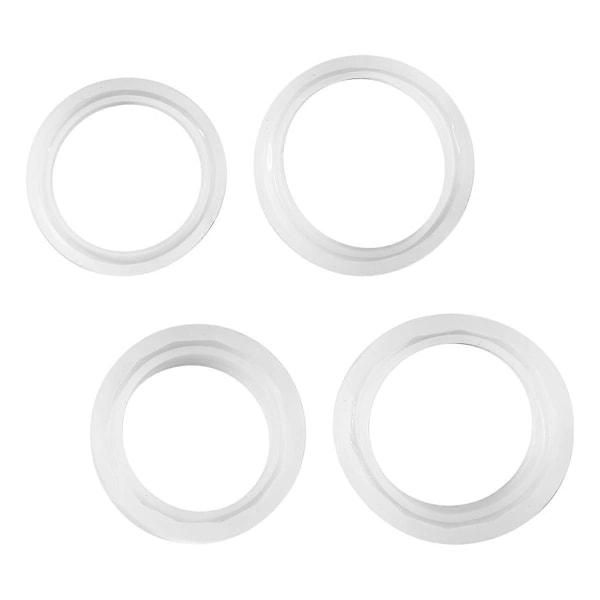 4 st Silikonform Rund för Böjt Armband Smyckestillverkning DIY