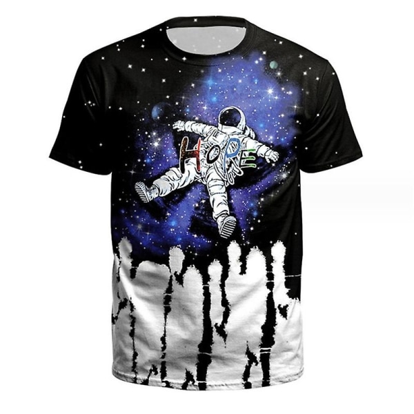 Halloween Skeleton Men Pojkar T-shirt style 9 4XL