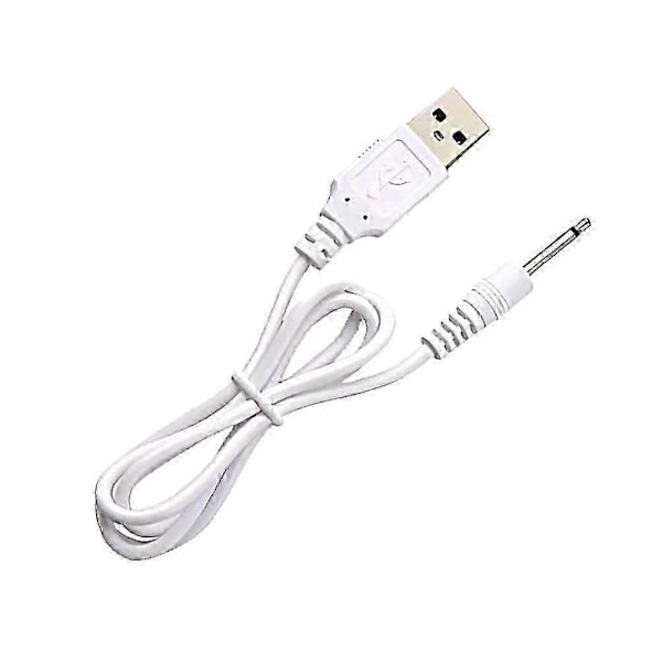 2 stk. Erstatning DC Ladekabel | USB Laderledning - 2,5 mm