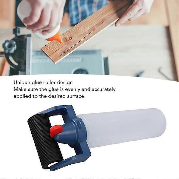 2st Limapplikator Roller Dispenser PE Plast Applikatorflaska 240ml Limflaska För Träbearbetning Målningsmaterial