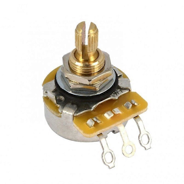 Gitarpotensiometer, 500k (550k) Delt Aksel Potensiometer Premium 450 Serie Med 9% Toleranse For Humbucking Pickuper