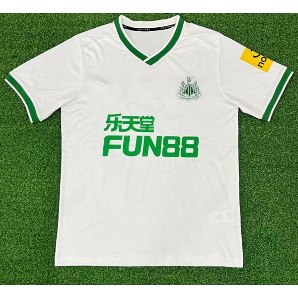 Ny vintage vit Newcastle T-shirt för fotbollsträning G.Neville NO.2 XL