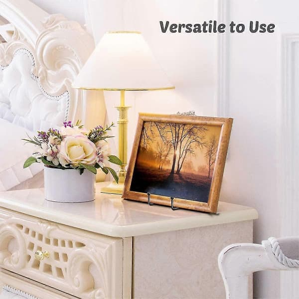 Panelstativ til display - Sort jern staffeli panelholder