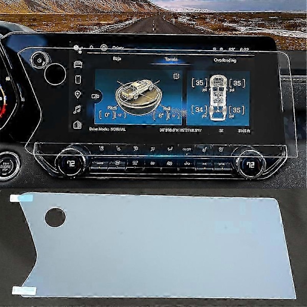 Fantastisk PET skjermbeskytter for Chevrolet Colorado ZR2 Z71 2023 2024 113 tommer bilinfotainment bilradio GPS-navigasjon