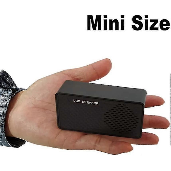 Portabel USB-minihögtalare med hög volymstereo
