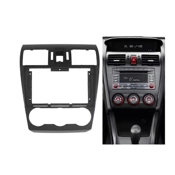 Bil 9 tums radiofascia GPS-navigeringspanel Android Stereo DVD Dash Panel Ram för Subaru Forester 2013-2018