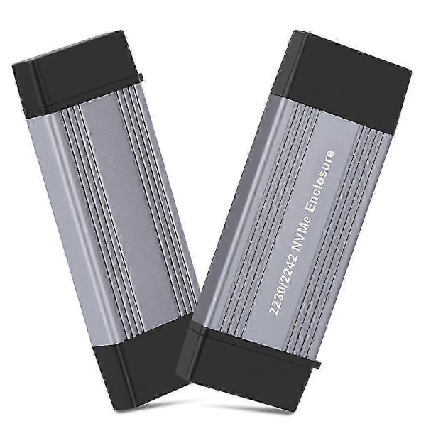 M.2 2230 2242 PCIE NVMe Hårddiskkabinett USB3.1 10Gbps Snabb Överföring