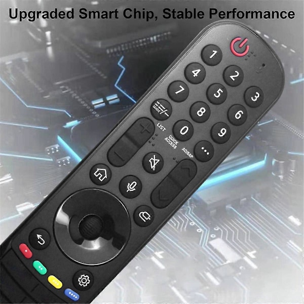Erstatningsfjernbetjening MR22GA AKB76039902 til LG Smart TV 2022 OLED TV Z2, G2, C2, B2, A2 QNED99, 90, 85, 80