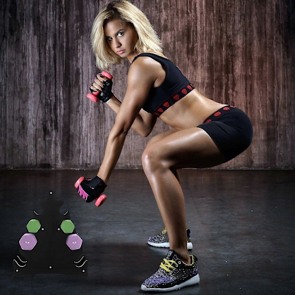 1 stk Dumbbell Opbevaringsbeslag Chic Dumbbell Display Stativ Dumbbell Holder Stativ