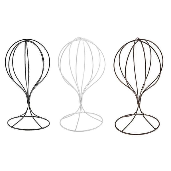 1 stk. hatteholder Hat Model Stand Bordplade Paryk Kasket Bonnet Display Stand Rack-Sort