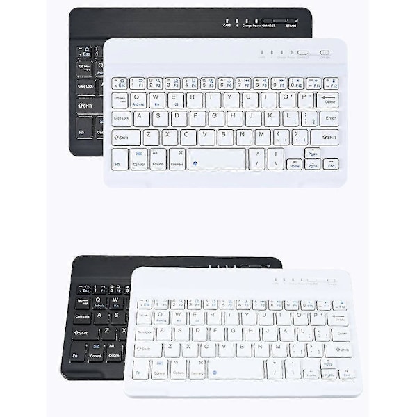 Mini Bluetooth-näppäimistö Langaton Englanninkielinen Näppäimistö Tabletti Latautuva Näppäimistö Tabletille Puhelimelle