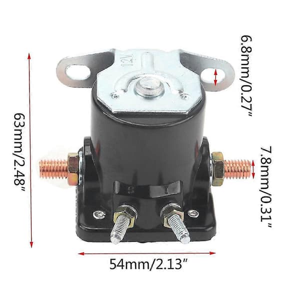 Startrelæ-gløderør-relæ-solenoid Universal Sw3 123632 B6az11450a