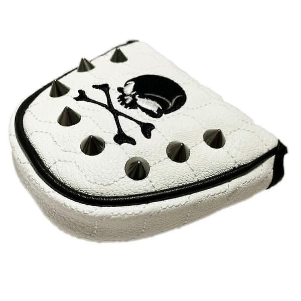 Skull PU golfkølle redningshode deksel golf putter hode deksel