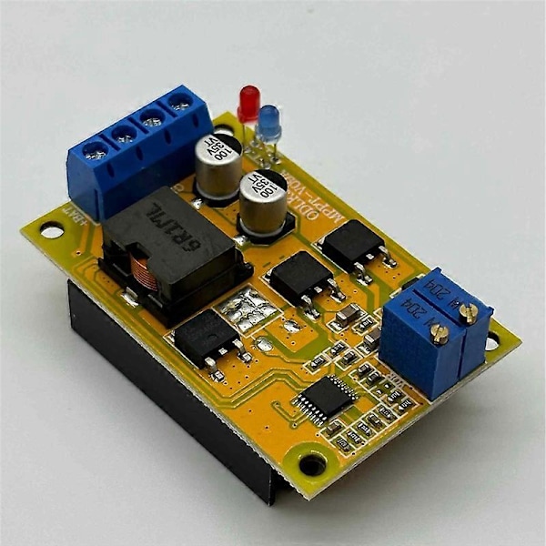 6A MPPT Aurinkolataussäädin DC8-30V 300KHz Akun Latausmoduuli PWM Automaattinen Kytkin Käänteinen Liitäntä