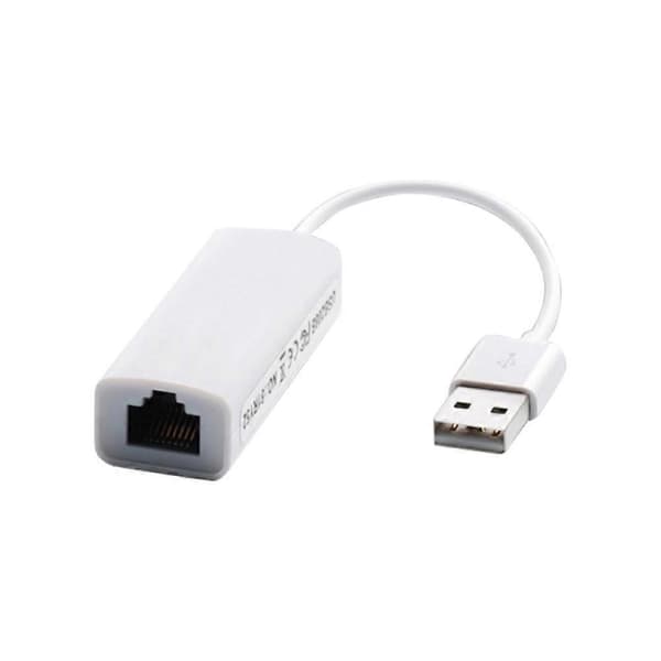 10/100Mbps Ekstern USB 2.0 til RJ45 Netværkskort Lan Adapterkabel til PC Bærbar A