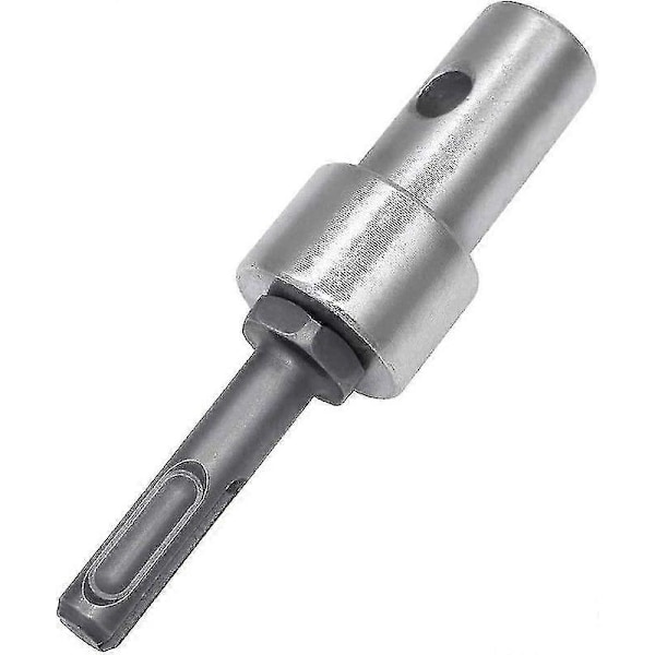 Borr Adapter, Rund Skaft Professionell Adapter För 2 Spår Och 2 Gropar För Jordborrar, För Sds Plu