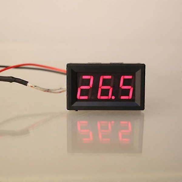 Digital Temperaturmätare LED-Display K-typ Termoelement Temperatursensor M6