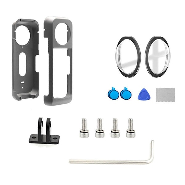 For X3 Full Wrap Beskyttende Ramme med Beskyttende Speil