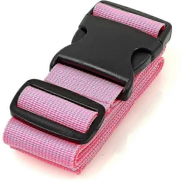 2 Stykker Kuffertstropper Kuffertstropper Kuffert Bagagestropper Lange, Pink