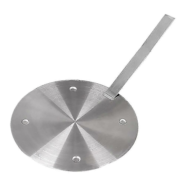 Varme Diffuser Rustfrit Stål Kaffe Mælk Kogegrej Simre Ring Induktionskogeplade Varme Diffuser (sølv)