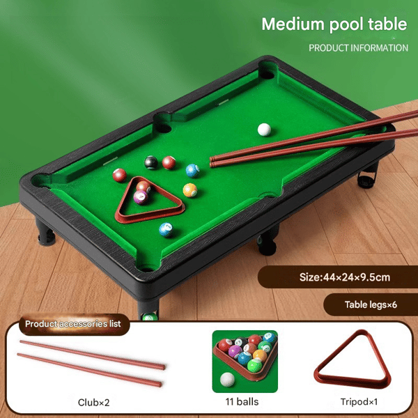 Poolbord til hjemmet, børnepoolbord, mini poolbord, pædagogisk legetøj