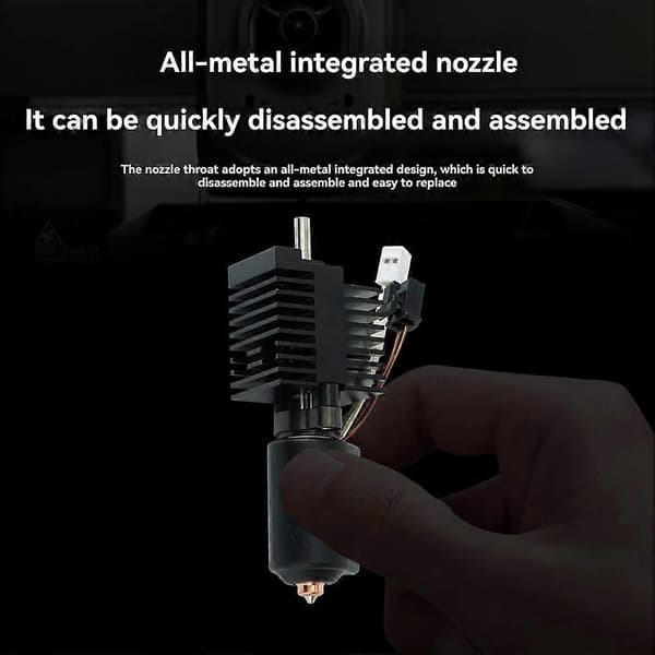 2 sæt varmeblok Hotend til Creality K2 Plus 3D-printer Hotend Dyse 0,4 mm Ekstruder Hotend til 3D-printer K2 Plus