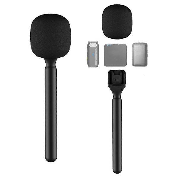 Håndholdt Stick HTX Trådløs Mikrofon Håndholdt Stick til DJI Mic/Moma/Rode Go/Relacart Mikrofoner