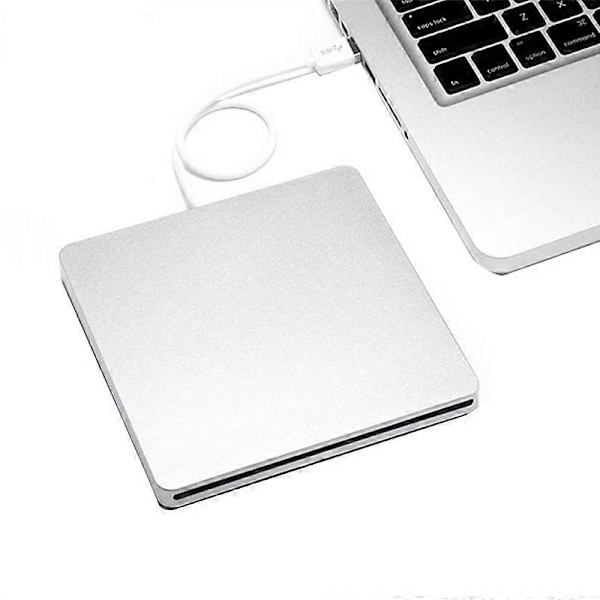 Ulkoinen DVD-asema USB 2.0 Kannettava CD DVD +/-RW-asema DVD-poltin kannettavalle Macbook Pro Air Windowsille