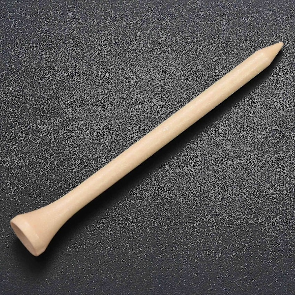 300 stk. Burlywood Treprofesjonelle Golf-Tees 83mm 3 1/4 Tommer Lang Golfspiller Gave