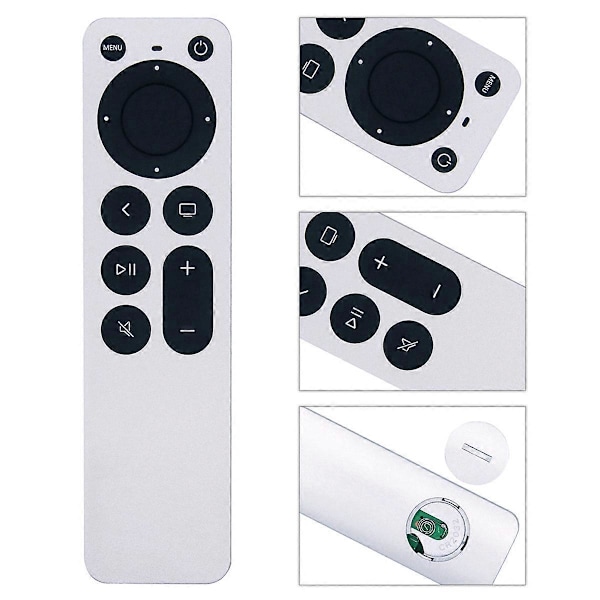 Yleiskaukosäädin APPLE TV 4K -laitteelle, korvaava kaukosäädin
