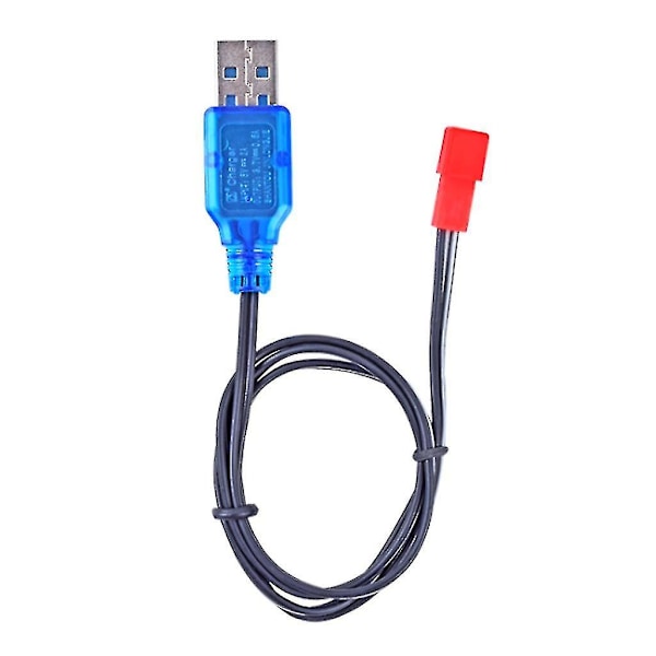 3.7v 400ma Batteriladdningsenheter USB Batteriladdare För JST-2P Omvänd Hona Kontakt Batteriladdare