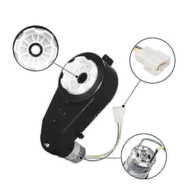 24V Børns Ride On Bil Gearkasse 30000RPM Motor 2 stk. Elektrisk Motor Gearkasse Motorcykler Høj Hastighed RS55