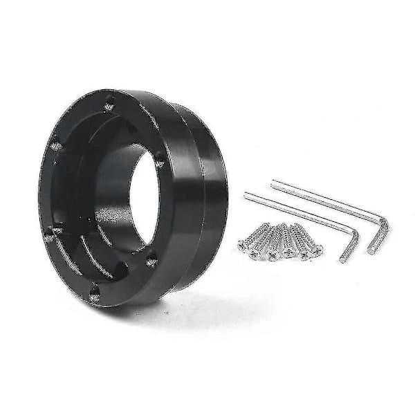 70mm Adapterplade til Logitech G29 G920 G923 13/14 tommer Racing Rat - mxbc Sort