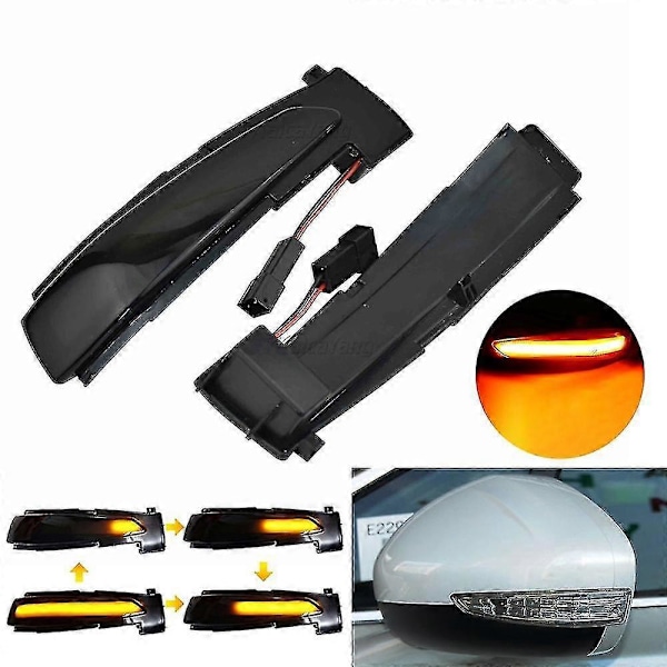 Passende kompatibel med Peugeot 508 SW Citroen DS5 C4 Picasso C4 modificeret bakspejl gult lys indikator
