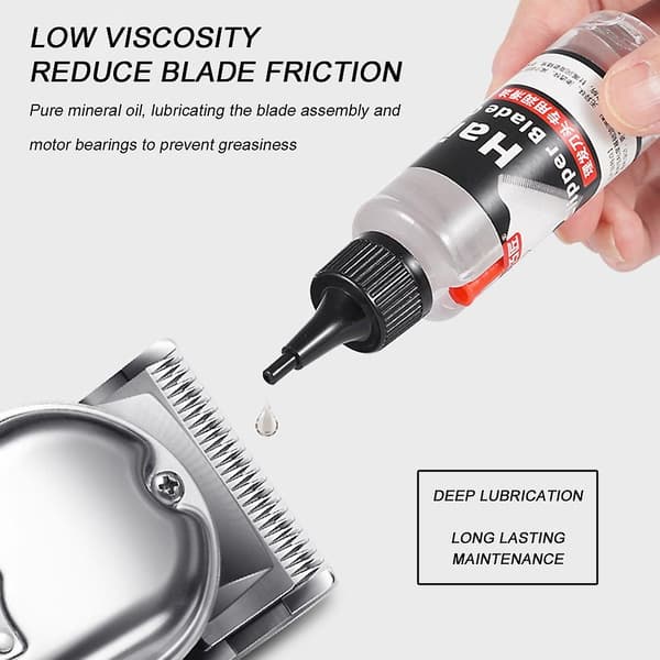 Blades-Lube for Hair Clippers Profesjonell Barbermaskin Smøremiddel Kutter Smøremiddel for Pleiemaskin 1pc